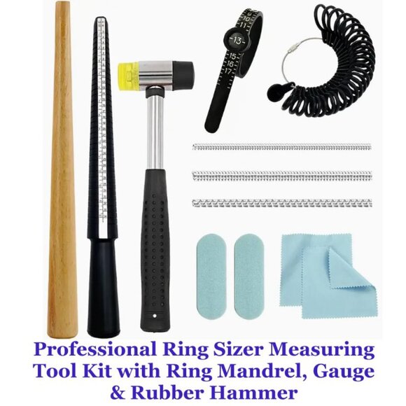 Professional Ring Sizer Measuring Tool Kit - Picture 1 of 5